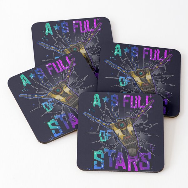 Item preview, Borderlands Claptrap A*$ full of Stars designed and sold by candymachine85.
