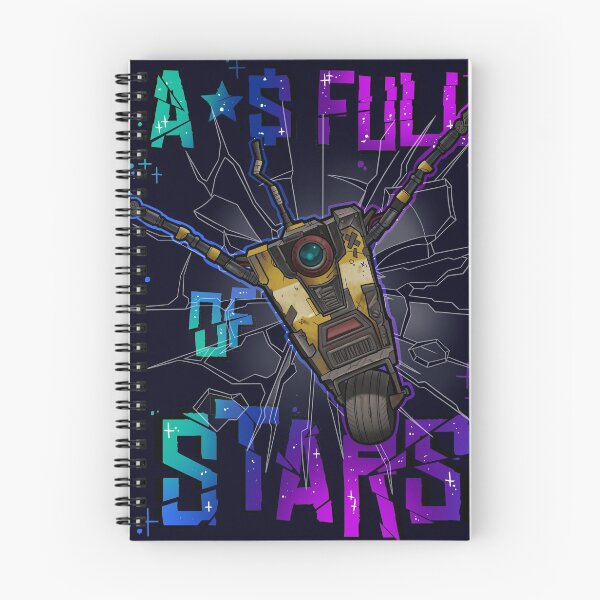 Item preview, Borderlands Claptrap A*$ full of Stars designed and sold by candymachine85.