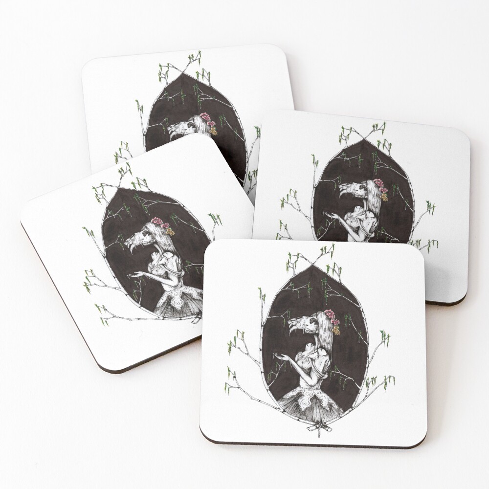 Item preview, Coasters (Set of 4) designed and sold by Libbysipestudio.