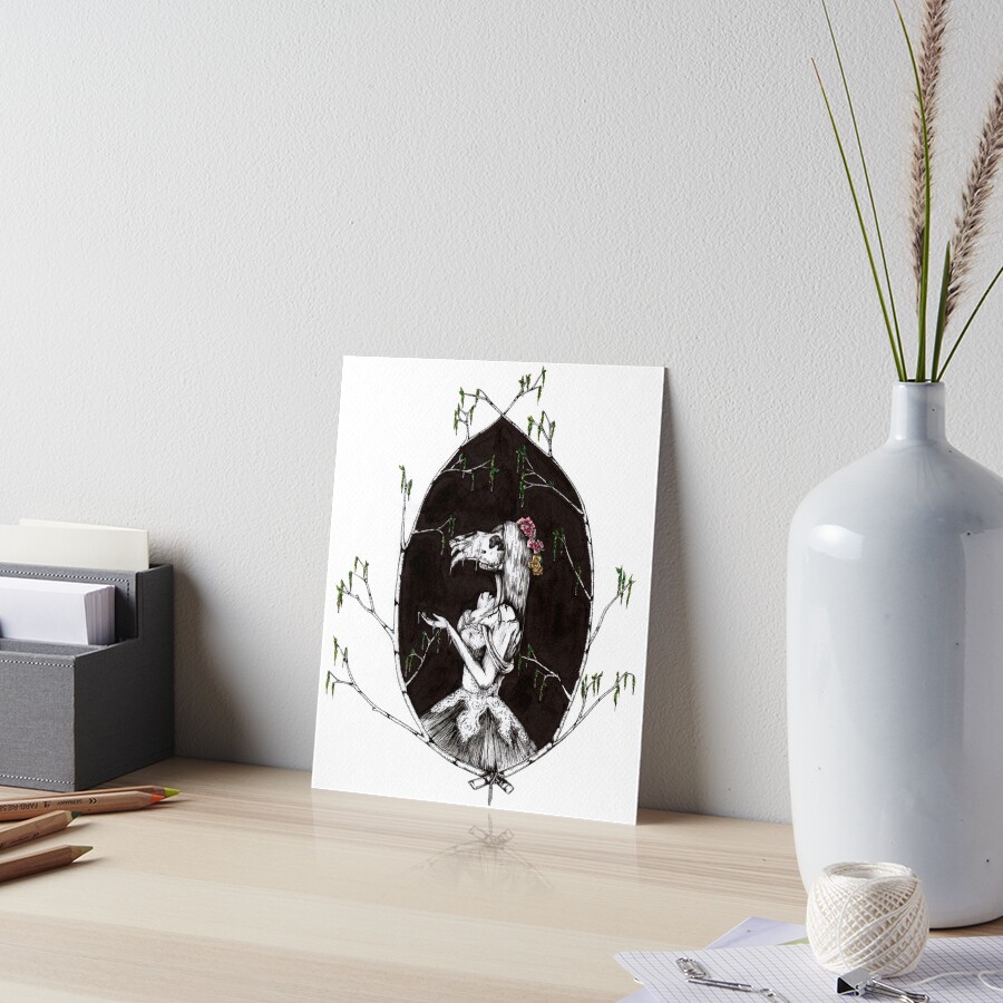 Item preview, Art Board Print designed and sold by Libbysipestudio.