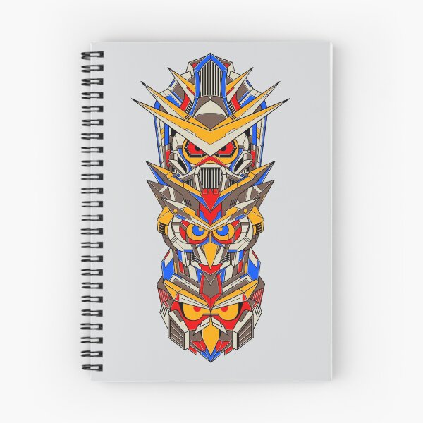 Item preview, Mecha Totem Pole designed and sold by GODZILLARGE.