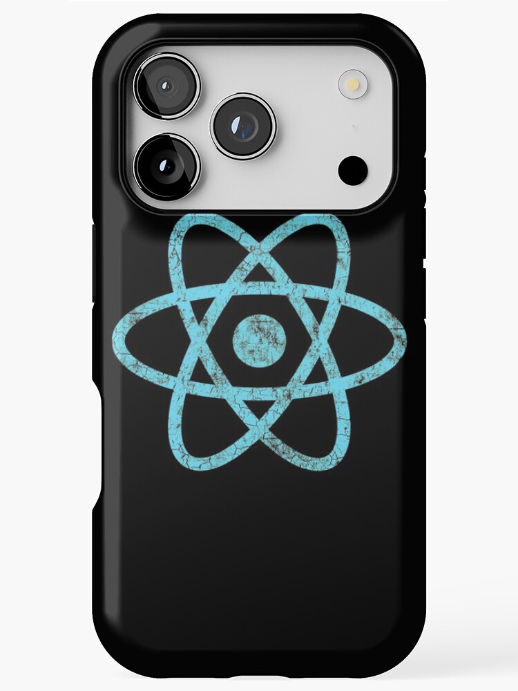 Thumbnail 1 of 4, iPhone Case, Vintage ReactJS React JS JavaScript Framework designed and sold by vladocar.
