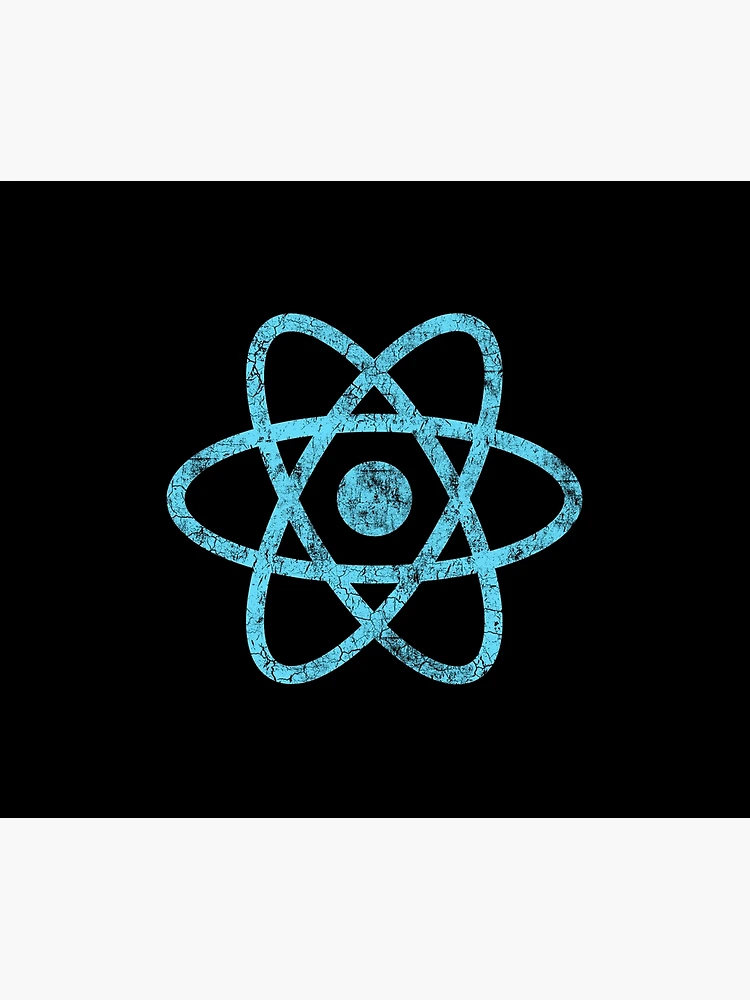 Thumbnail 6 of 6, Throw Blanket, Vintage ReactJS React JS JavaScript Framework designed and sold by vladocar.