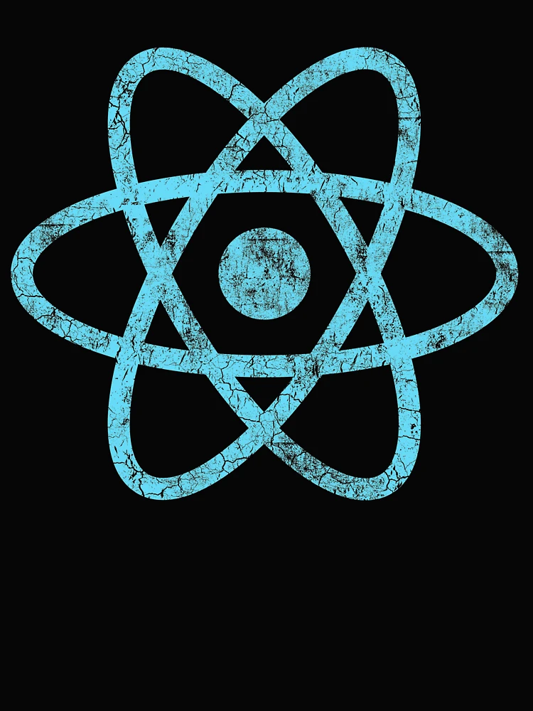 Thumbnail 4 of 4, Boxy T-Shirt, Vintage ReactJS React JS JavaScript Framework designed and sold by vladocar.