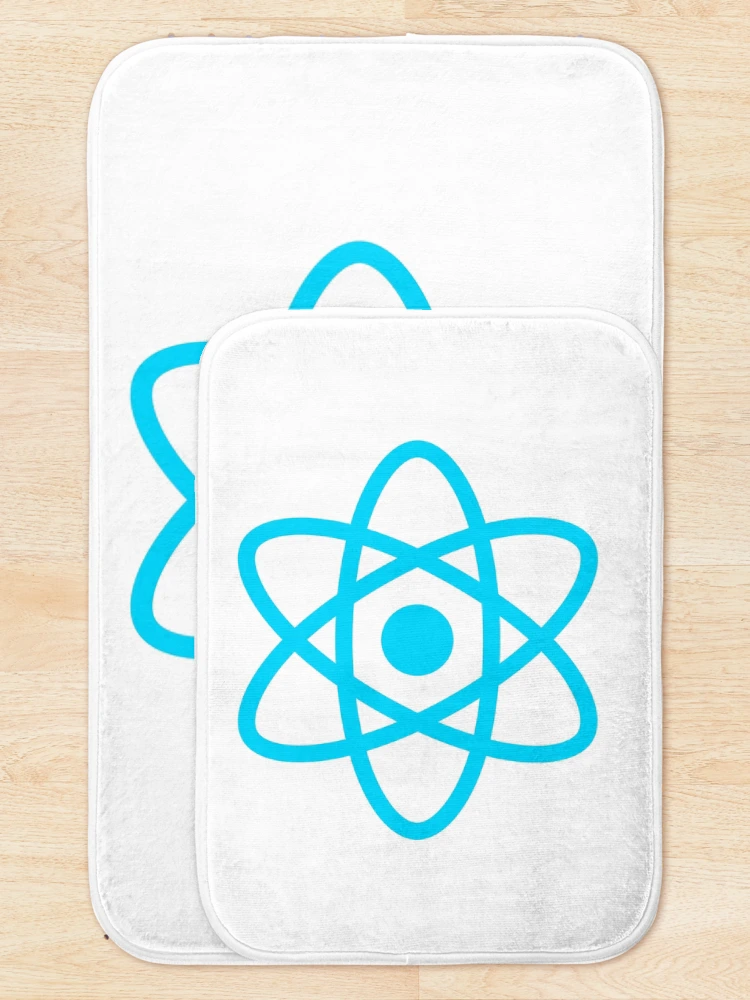 Thumbnail 5 of 6, Bath Mat, React JS  ReactJS JavaScript Programmer designed and sold by vladocar.