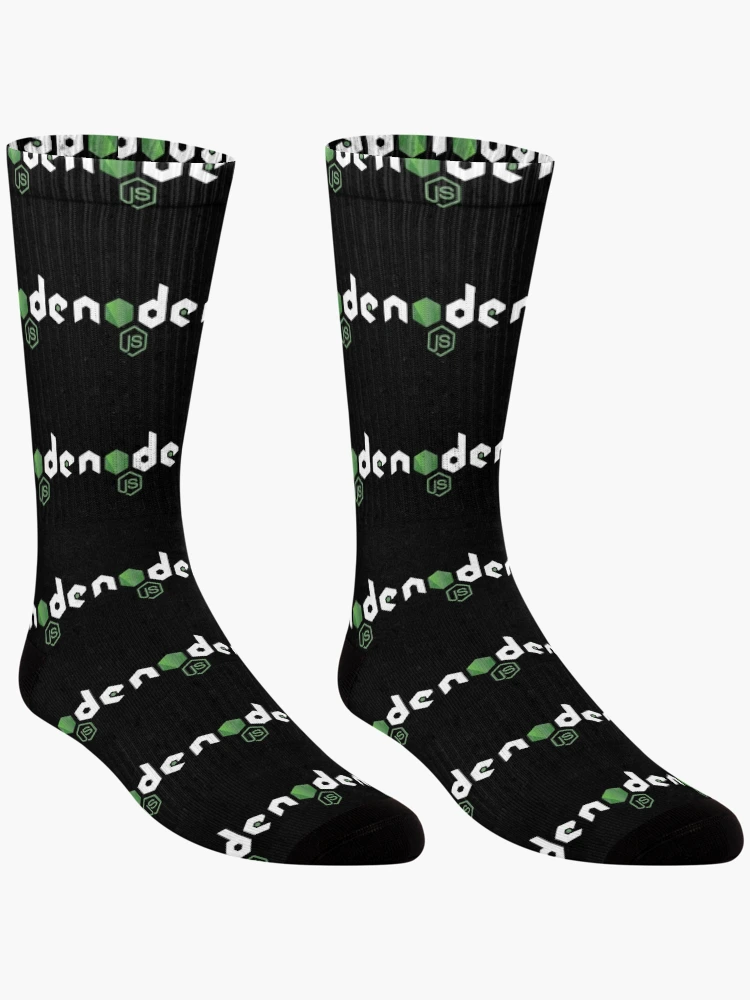 Imagen 3 de 5, Calcetines con la obra Programador JavaScript NodeJS, diseñada y vendida por vladocar.