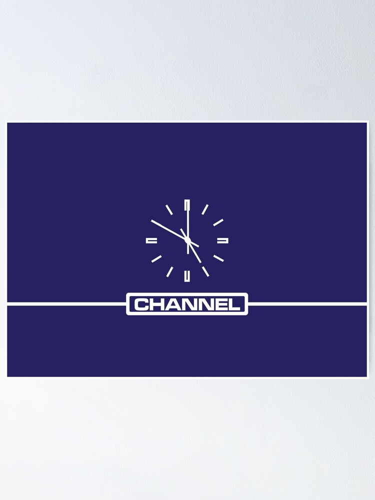 Thumbnail 1 of 3, Poster, Channel Clock designed and sold by ChrisOrton.