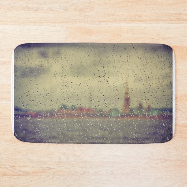 Item preview, Saint Petersburg cityscape through rain designed and sold by ArtMarie.