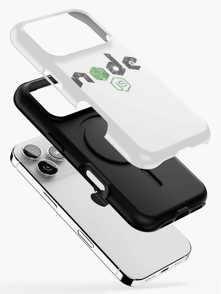 Thumbnail 2 of 4, iPhone Case, Retro NodeJS JavaScript Programmer designed and sold by vladocar.