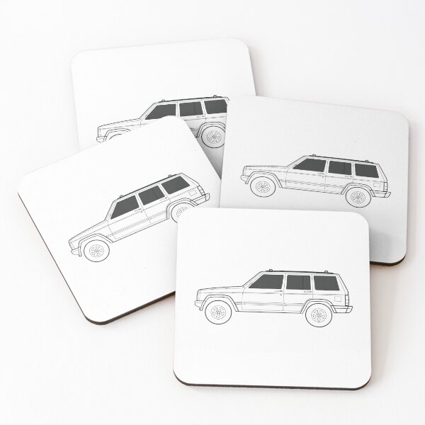 Item preview, 97 to 01 Stock USA 4x4 off road vehicle Clear Tinted designed and sold by MandalaPics.