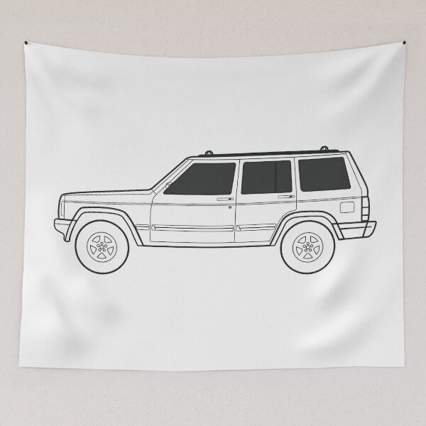 Item preview, 97 to 01 Stock USA 4x4 off road vehicle Clear Tinted designed and sold by MandalaPics.