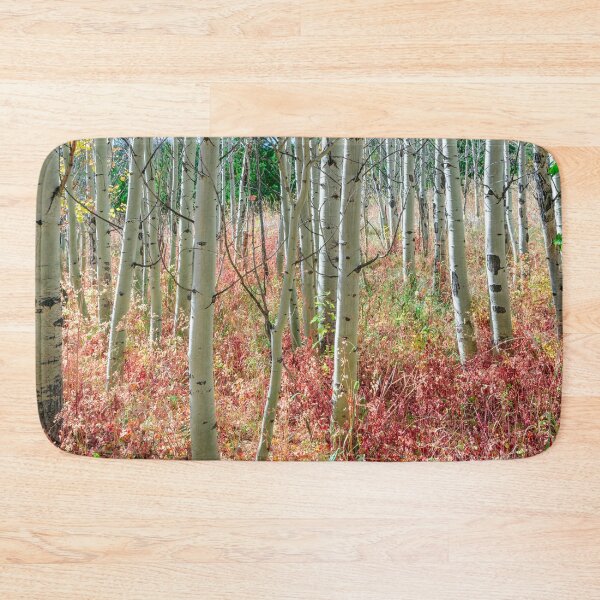 Item preview, Aspen Tree Trunks and Burning Reds designed and sold by Bo Insogna.