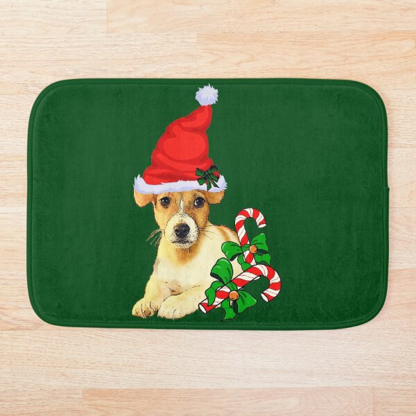 Aperçu de l'œuvre Jack Russell Terrier Cadeaux de Noël créée et vendue par springdaleshops.