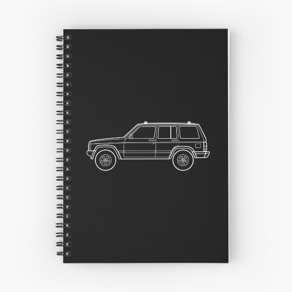 Item preview, 97 to 01 Stock USA 4x4 off road vehicle Clear white outline designed and sold by MandalaPics.