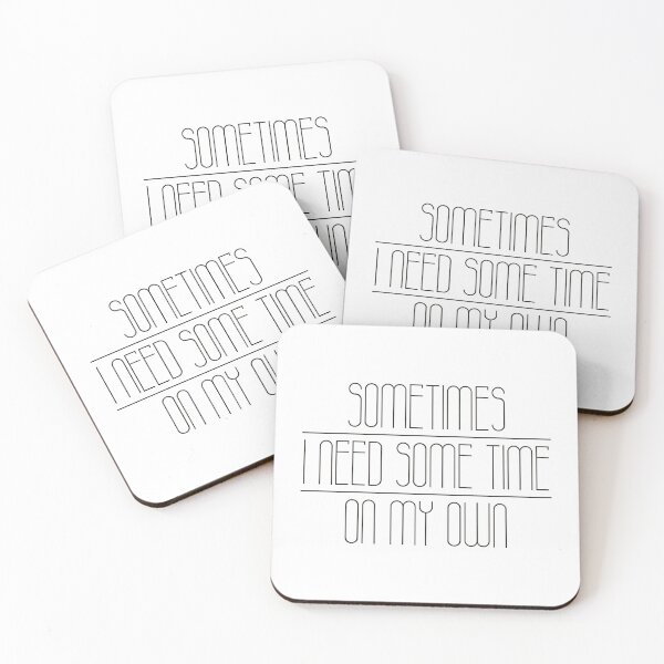 Item preview, Sometimes I need some time (black) designed and sold by didijuca.