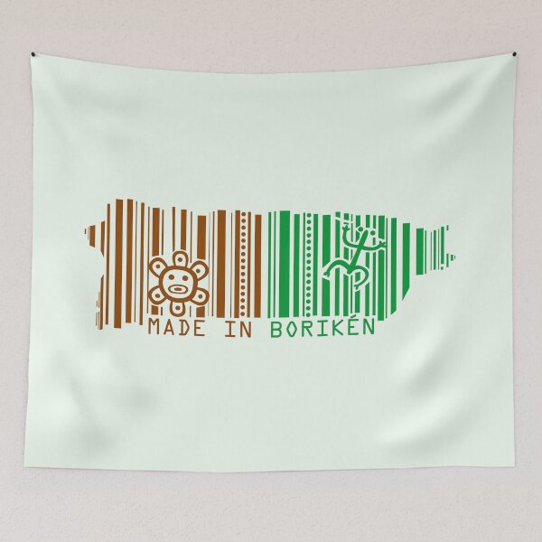 Item preview, Puerto Rico Map Made in Boriken Taino Coqui designed and sold by byDarling.