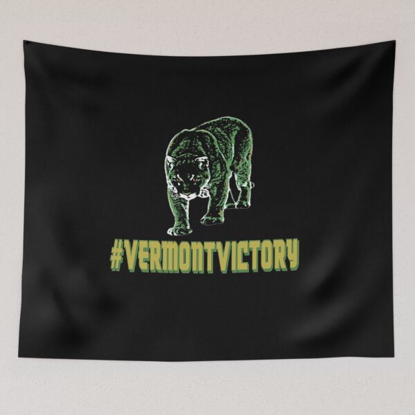 Item preview, Vermont Sports Fan Victory Cat Design designed and sold by B1GSportswear.