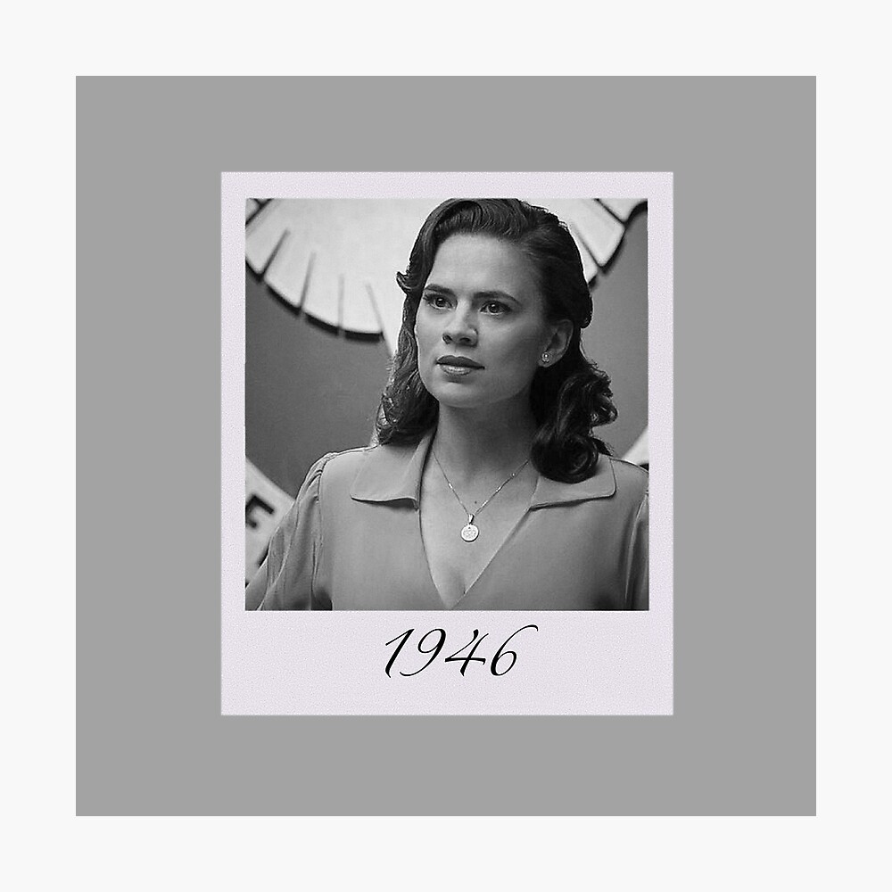 Peggy Carter Polaroid 1 Poster By Tello1 Redbubble