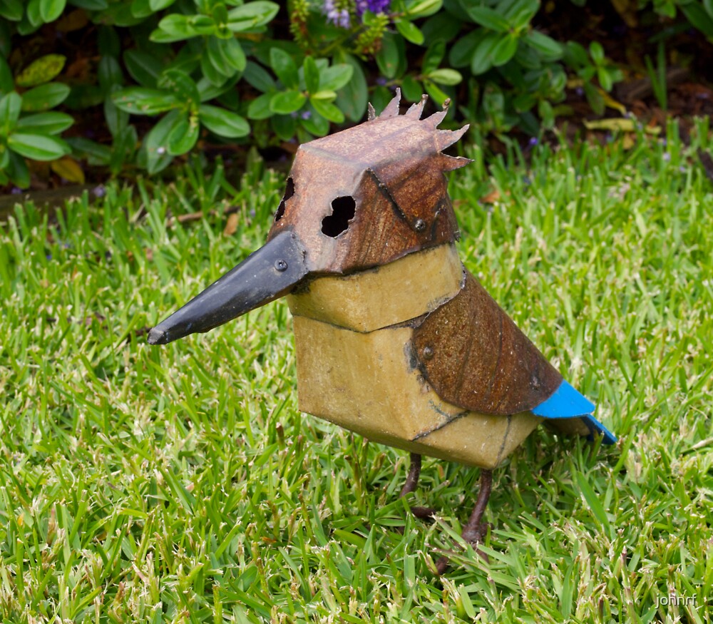 "Garden ornament, Kookaburra, Australia." by johnrf Redbubble