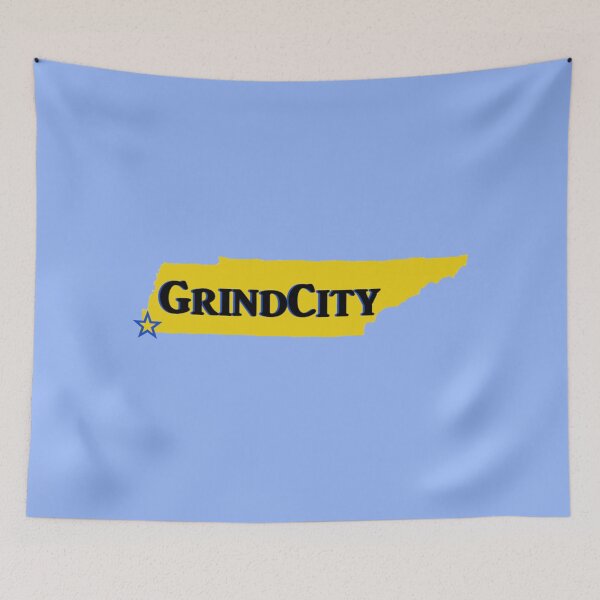 Item preview, Memphis Tennessee Basketball Grind City Design designed and sold by B1GSportswear.