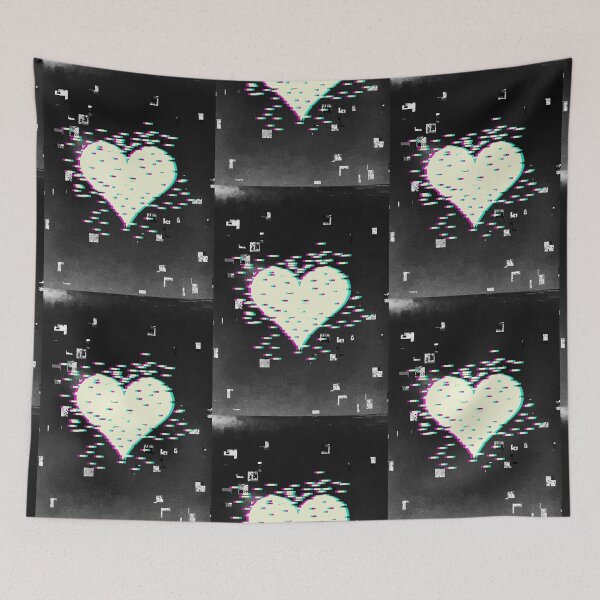Item preview, Glitched heart designed and sold by Sykojuice.
