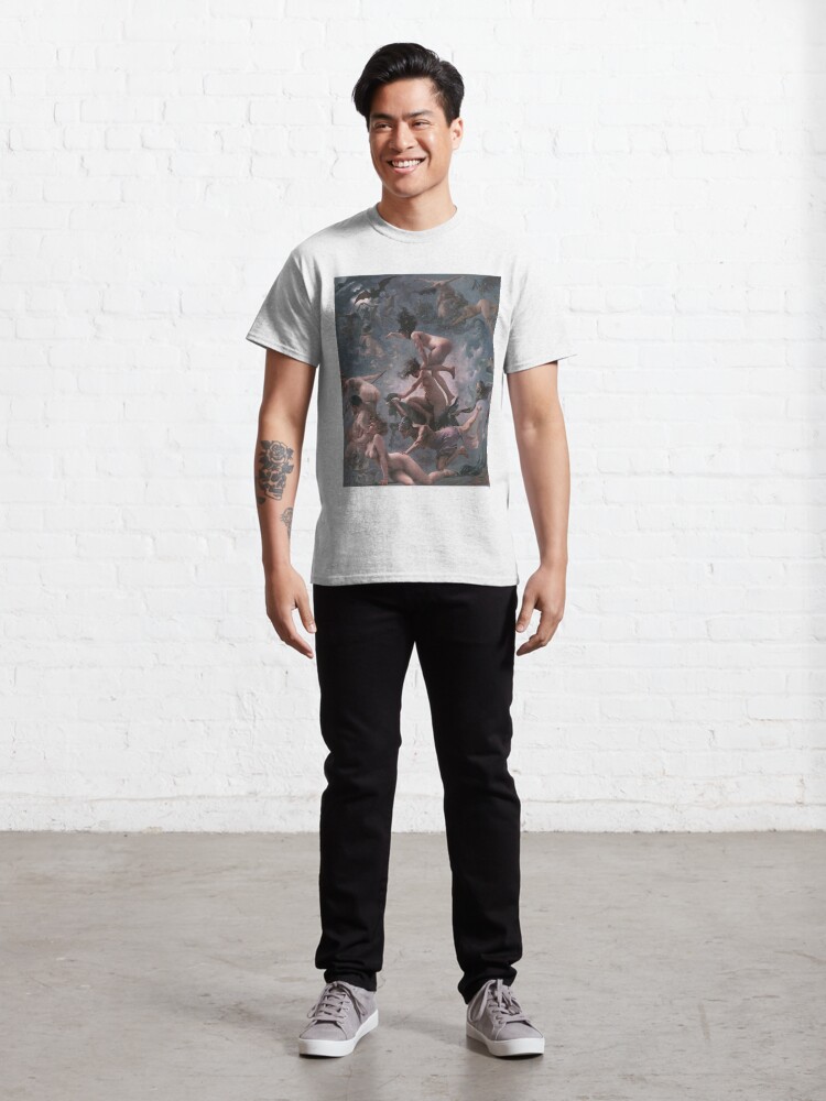 Alternate view of Luis Ricardo Falero - Witches going to their Sabbath (1878) Classic T-Shirt