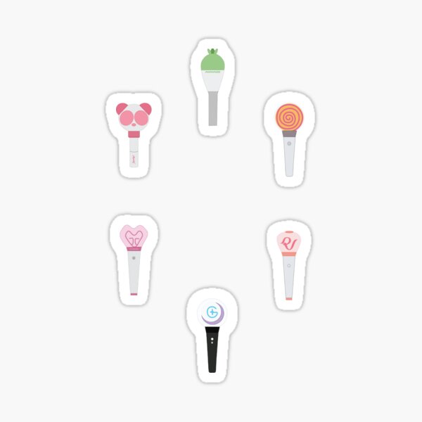 Artikel-Vorschau von Kpop Leuchtstäbe - Girl Group Set, designt und verkauft von heart-and-seoul.