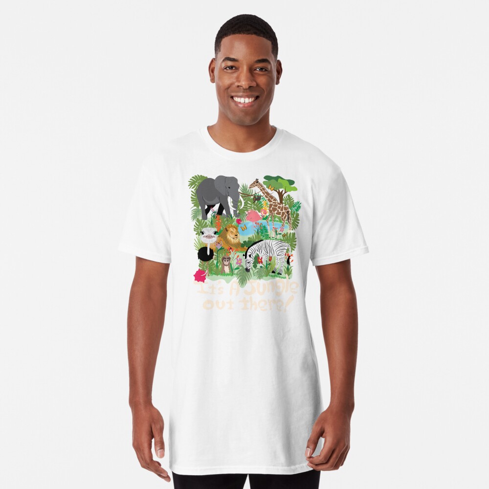 It's a Jungle out There! Long T-Shirt