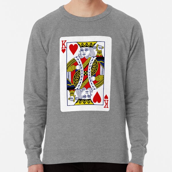 King sales card sweatshirt