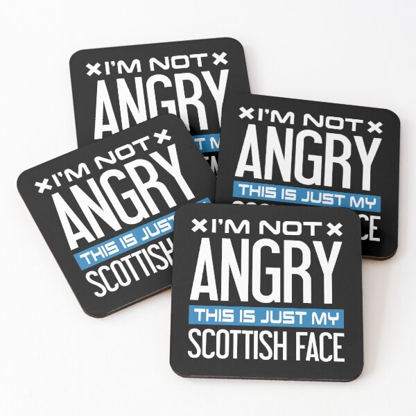 Item preview, I'm Not Angry This Is Just My Scottish Face - Funny Scottish designed and sold by T-shirt For You.