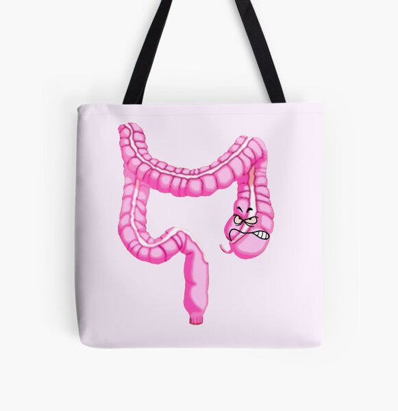 Irritable Bowel All Over Print Tote Bag