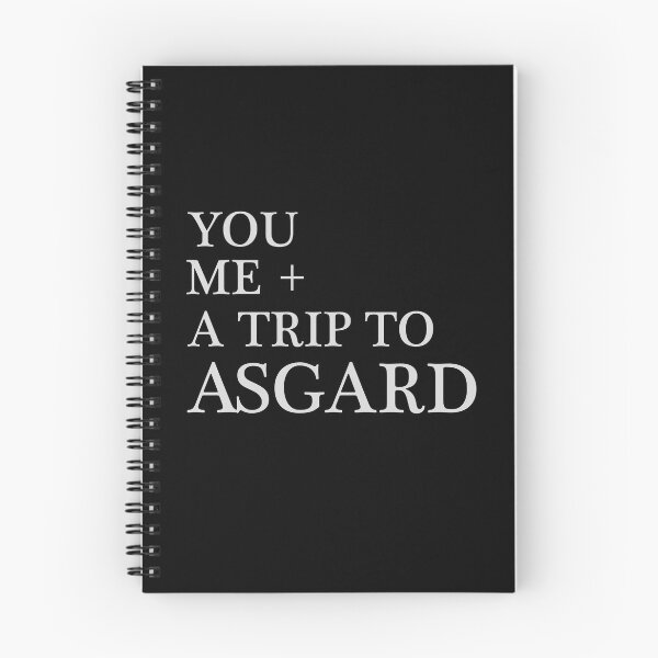 Item preview, YOU ME + A TRIP TO ASGARD designed and sold by DreamerJournal.