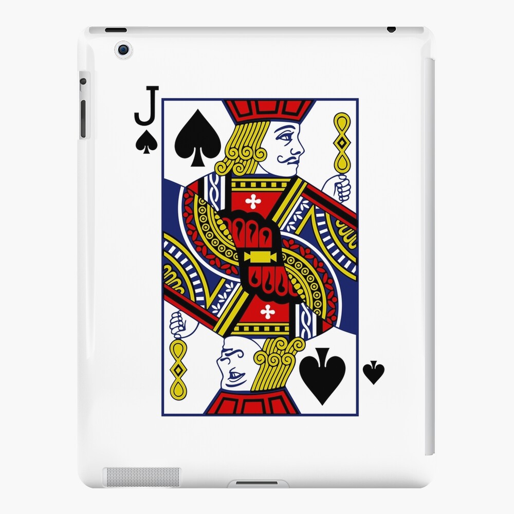 jack-of-spades-playing-card-ipad-case-skin-for-sale-by-vladocar