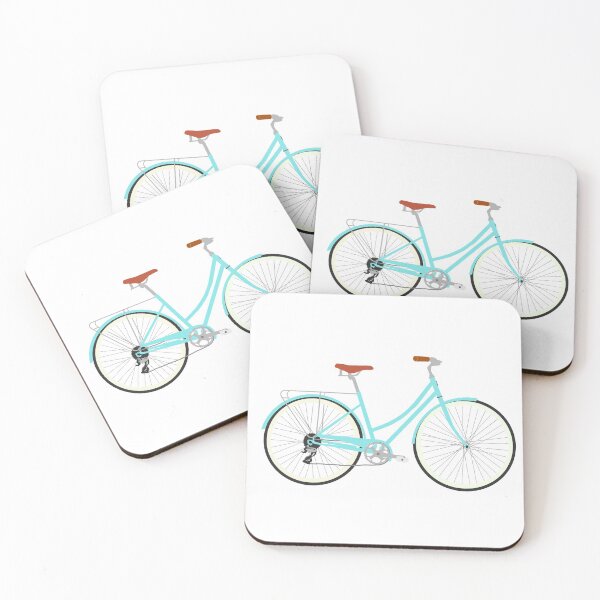 Item preview, turquoise bike designed and sold by queentrash6205.