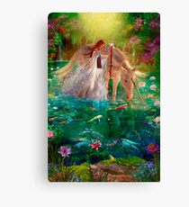 A Curious Introduction Canvas Print