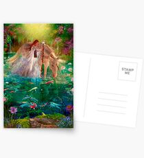 A Curious Introduction Postcards