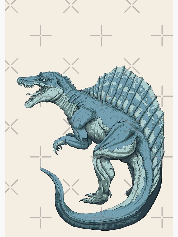 spinosaurus blue