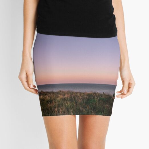 Beautiful Sunset at the Beach Mini Skirt