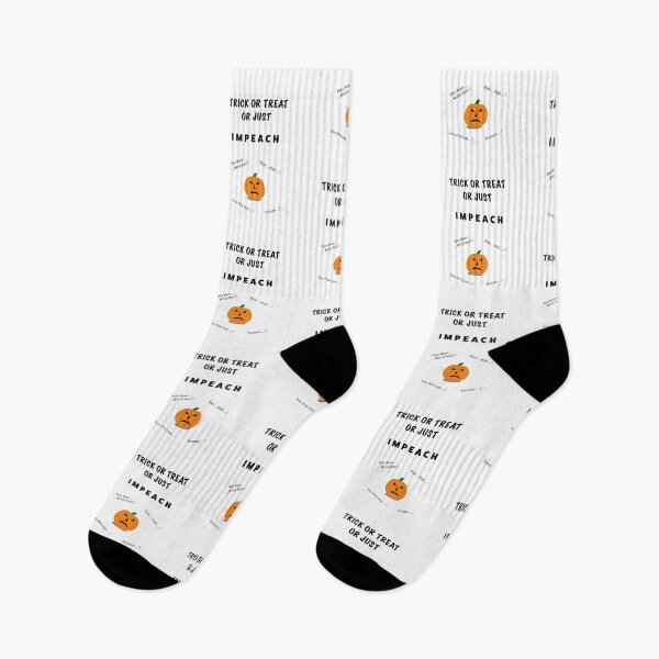 Item preview, Trick or Treat or Just Impeach designed and sold by Bonnie  Follett.