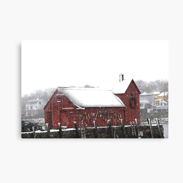Motif #1 in the Winter Canvas Print