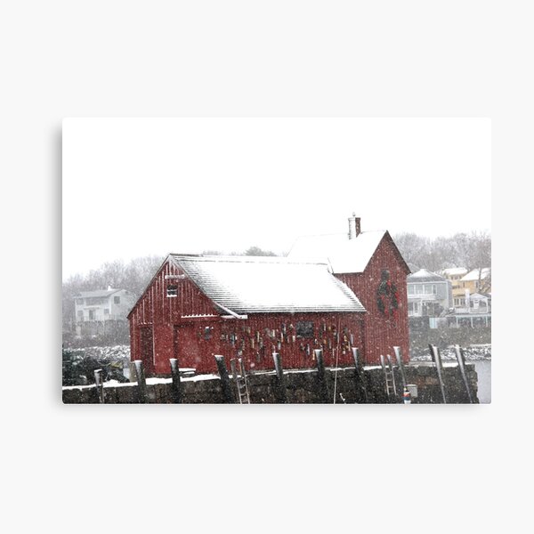 Motif #1 in the Winter Metal Print