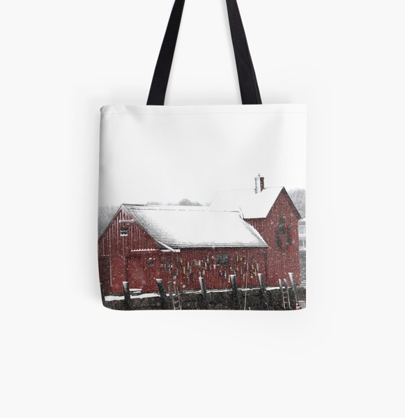 Motif #1 in the Winter All Over Print Tote Bag