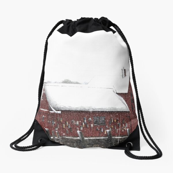 Motif #1 in the Winter Drawstring Bag