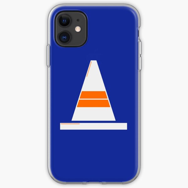 Traffic Cone Iphone Cases Covers Redbubble - blue traffic cone blue traffic cone roblox