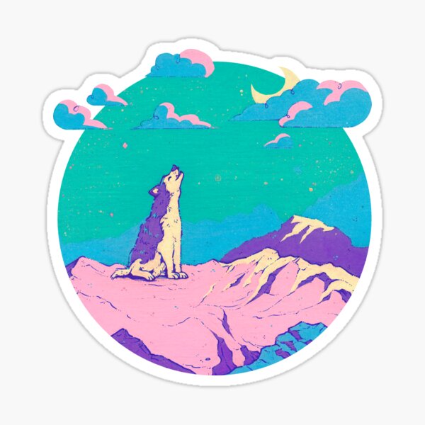 Husky Sticker