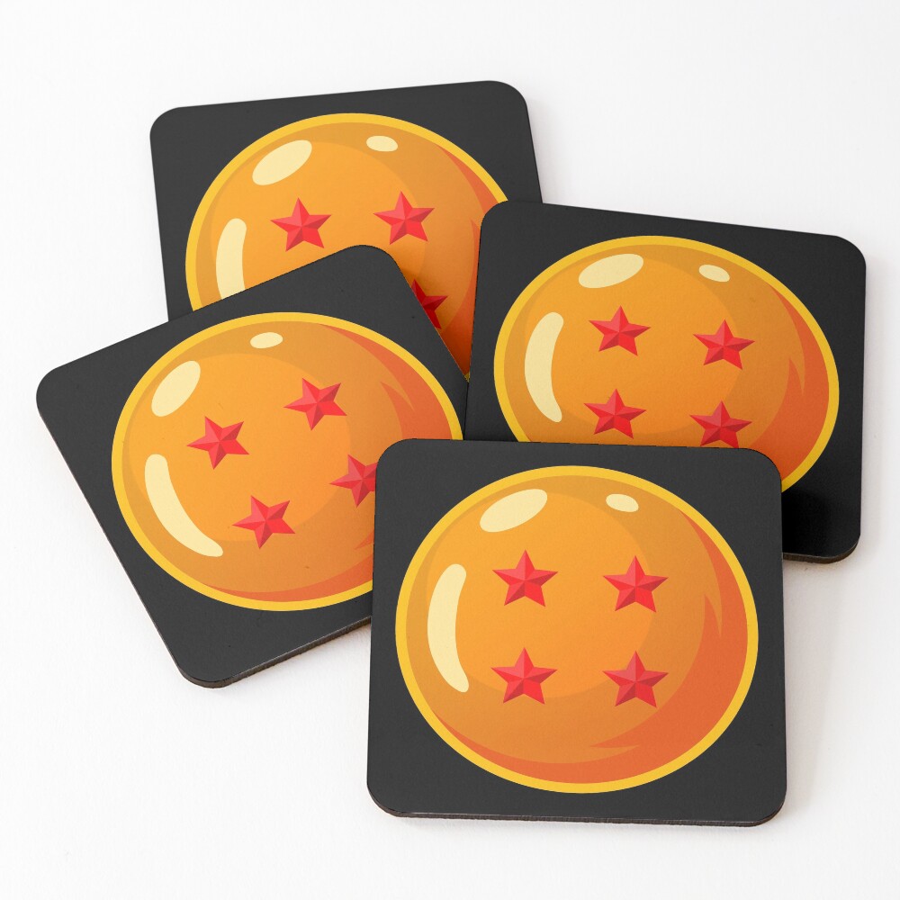 DBZ - Four Star Dragonball | Coasters (Set of 4)