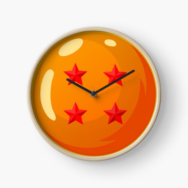 DBZ - Quatre étoiles Dragonball Horloge