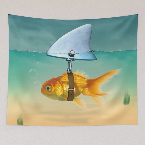 Item preview, gold fish  designed and sold by mark ashkenazi.