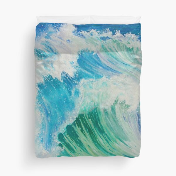 Dancing Waves Duvet Cover