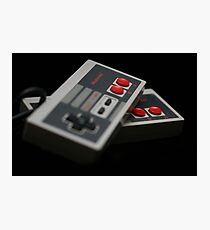 Nintendo Controllers Photographic Print